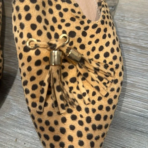Beast fashion leopard loafers with tassel - Picture 3 of 4